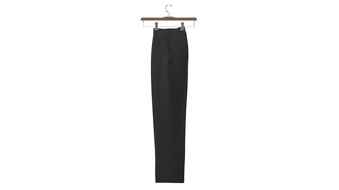 Pants on Hanger 3D model