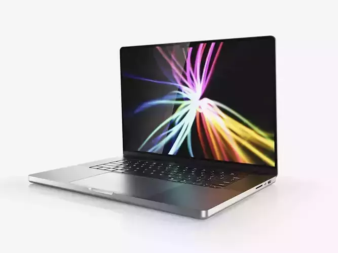 Apple Macbook Pro 16 Inch 2021 M1 3D model