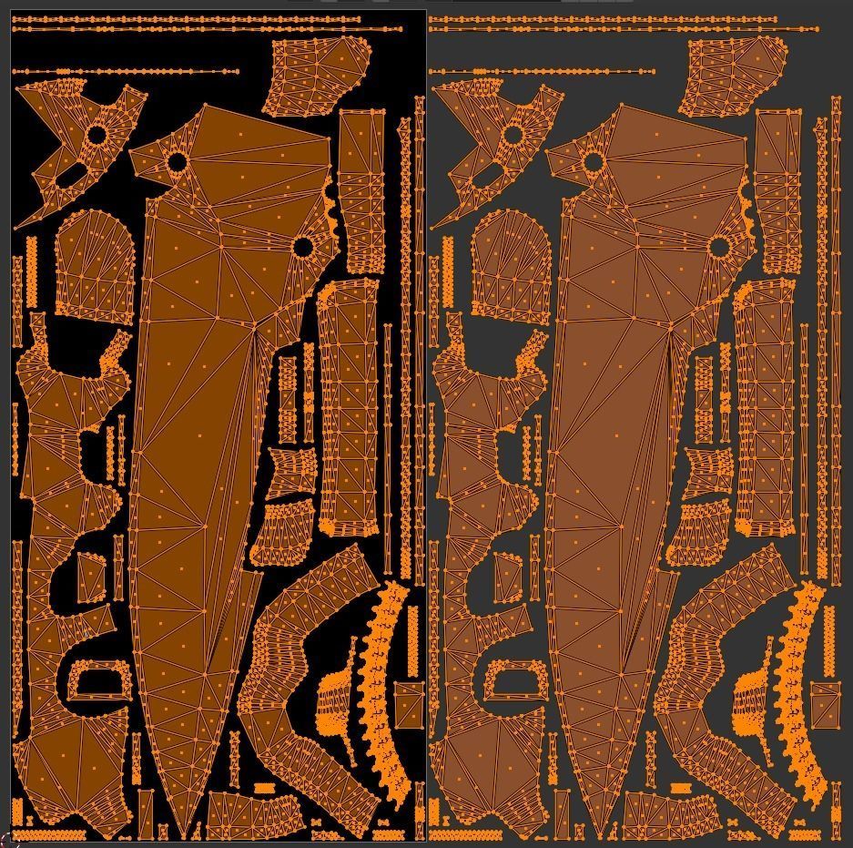 Tactical Combat Knife Kit 10 Fully Completed Gameready Knifes  Low-poly 3D model_22