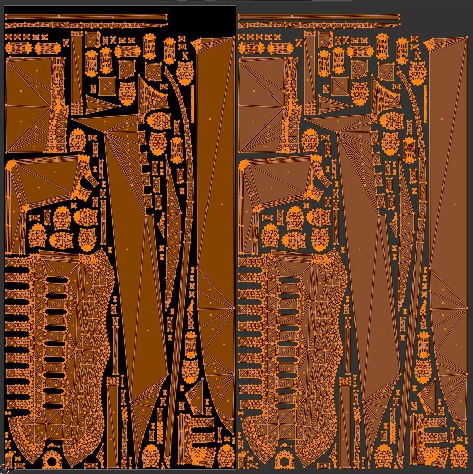 Tactical Combat Knife Kit 10 Fully Completed Gameready Knifes  Low-poly 3D model_31