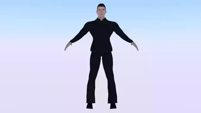 Male in Casual Clothes 07