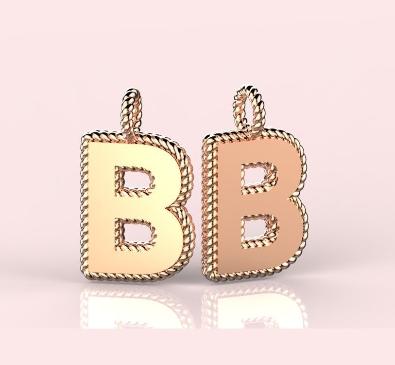 Alphabet Pendant Collection  _5