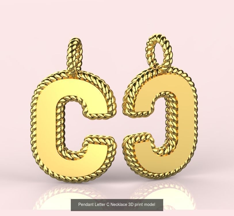 Alphabet Pendant Collection  _6