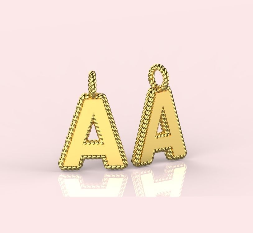 Alphabet Pendant Collection  _3
