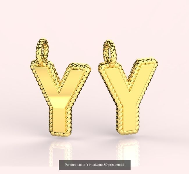 Alphabet Pendant Collection  _50