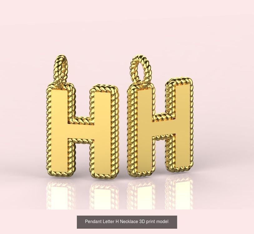 Alphabet Pendant Collection  _16