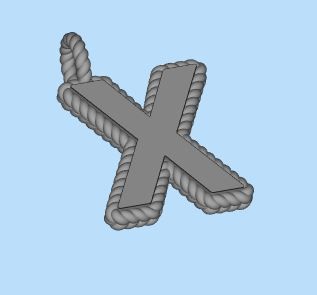 Alphabet Pendant Collection  _54