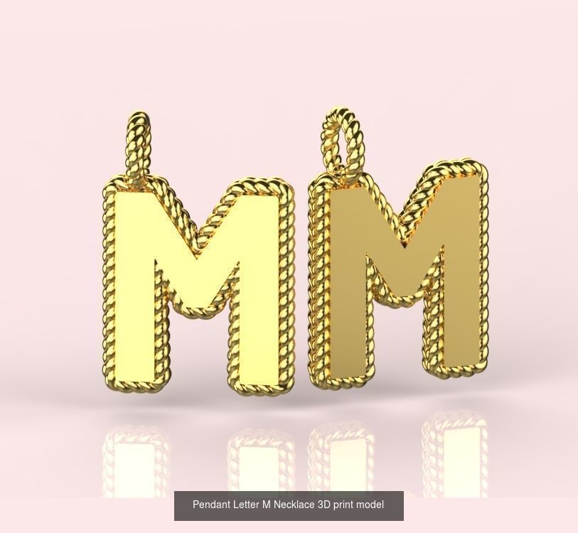 Alphabet Pendant Collection  _26