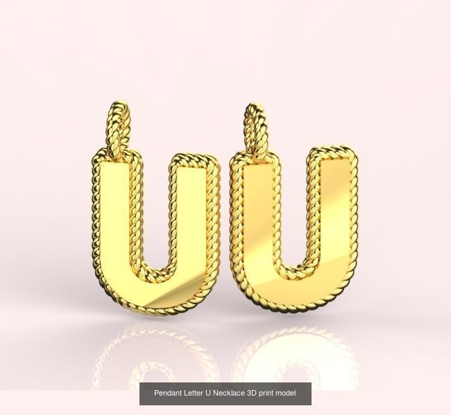 Alphabet Pendant Collection  _42