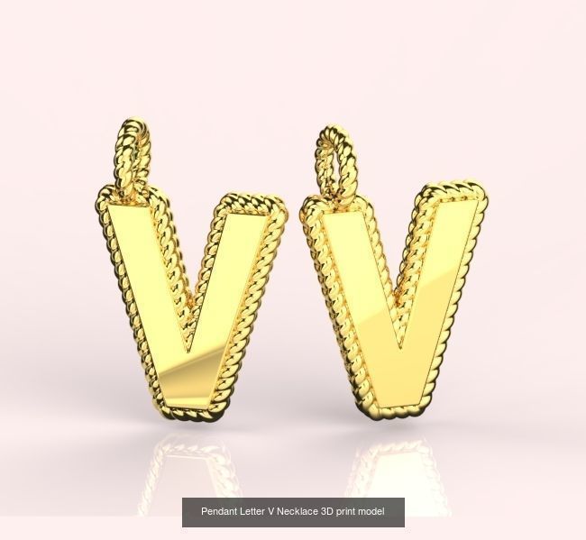 Alphabet Pendant Collection  _44