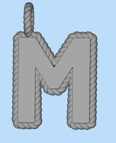 Alphabet Pendant Collection  _49