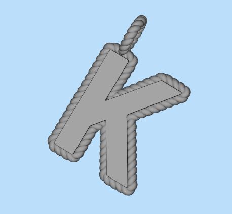 Alphabet Pendant Collection  _41