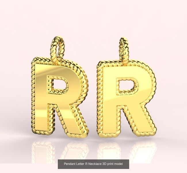 Alphabet Pendant Collection  _36