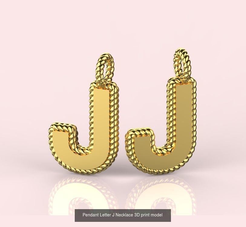 Alphabet Pendant Collection  _20