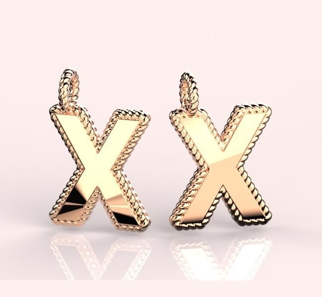 Alphabet Pendant Collection  _56