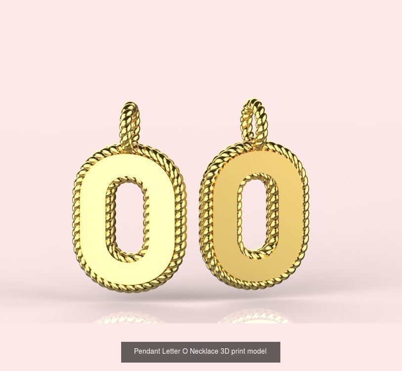 Alphabet Pendant Collection  _30