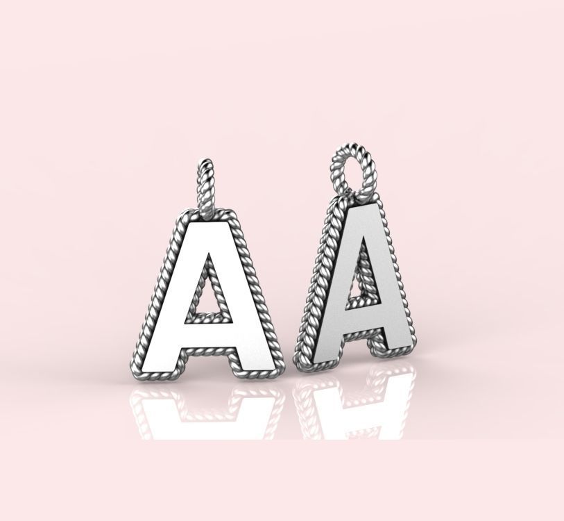 Alphabet Pendant Collection  _1