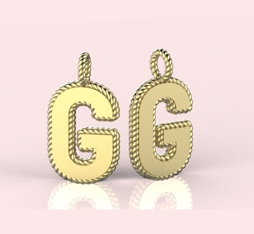 Alphabet Pendant Collection  _33