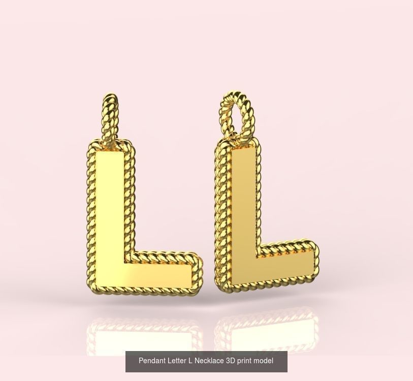 Alphabet Pendant Collection  _24