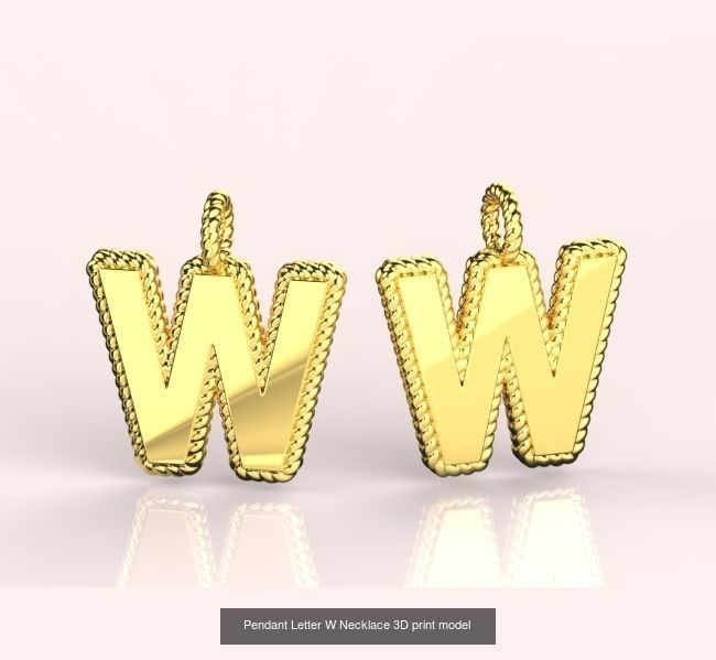 Alphabet Pendant Collection  _46