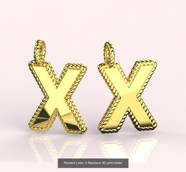 Alphabet Pendant Collection  _48