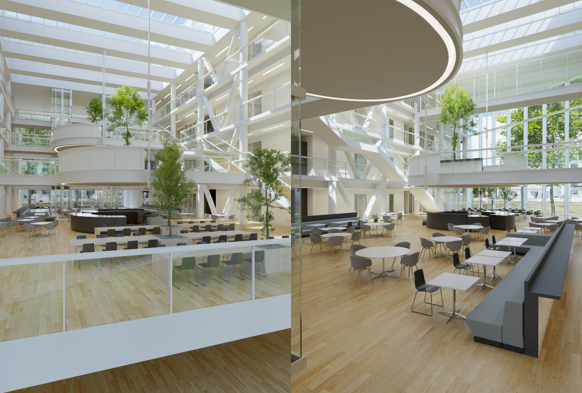 Genmab Building 3D Scene CyclesX and Luxcore 3D model_1
