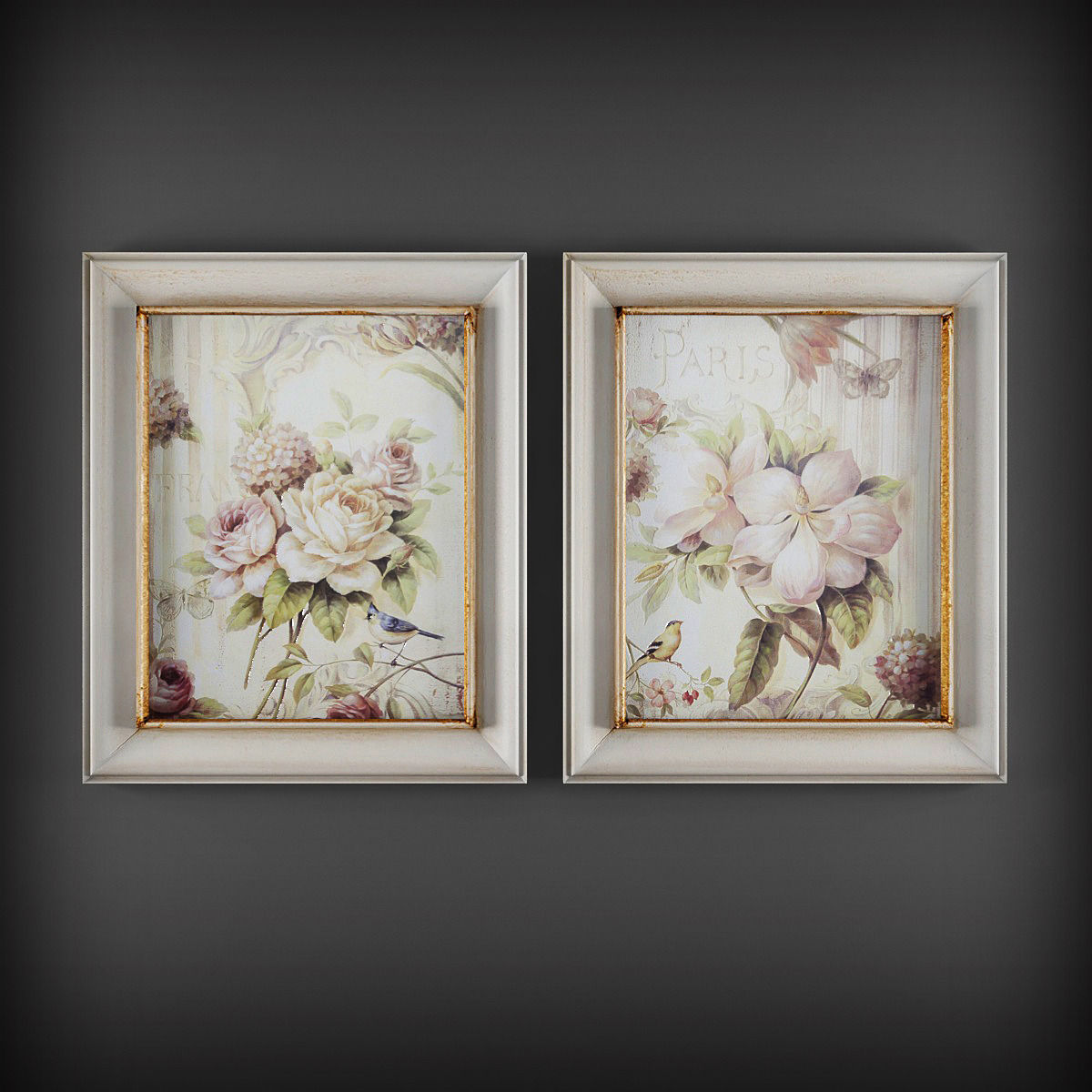Picture Frames Low-poly 3D model_2
