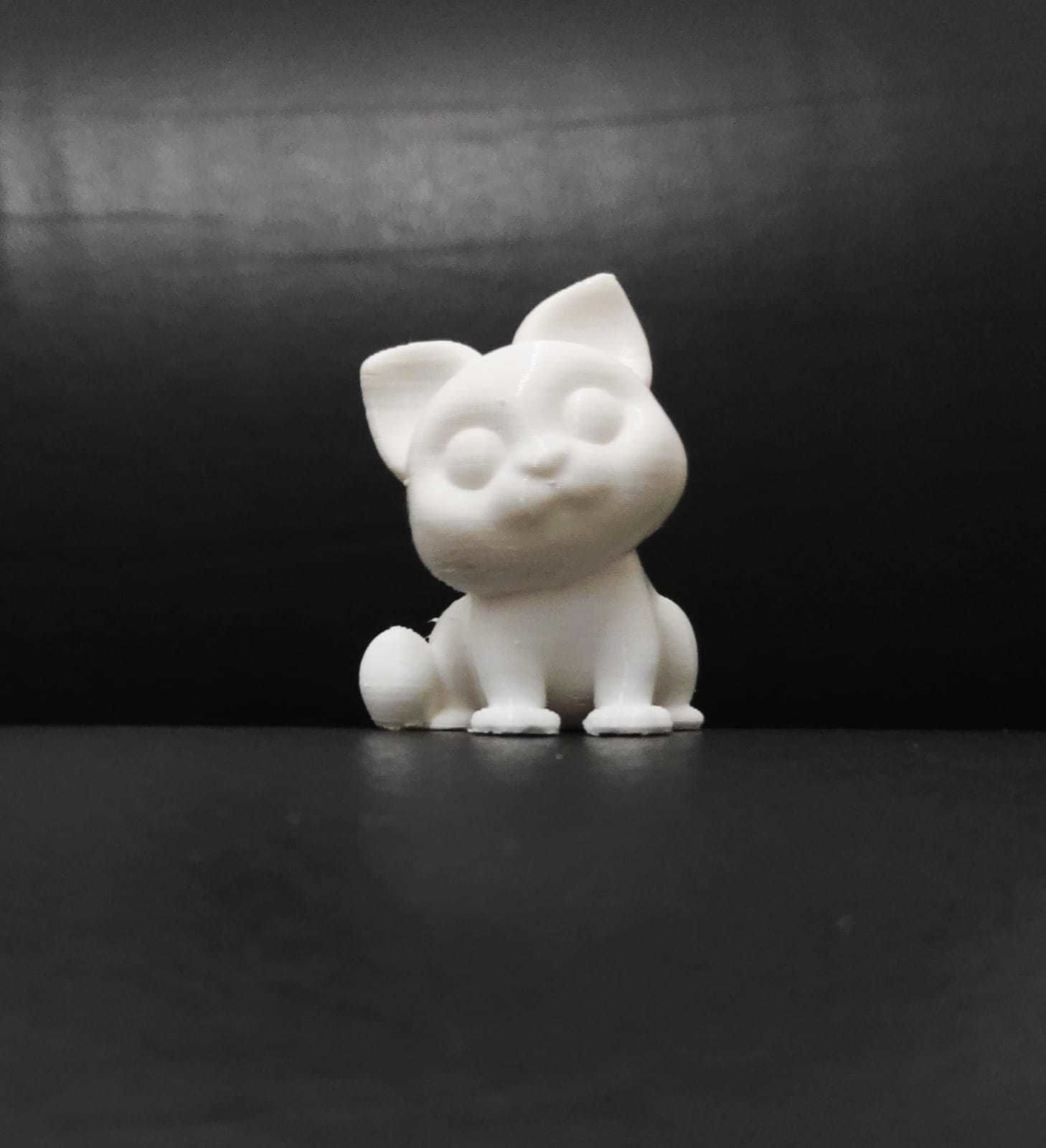 Cute Sitting Cat 3D print model_10