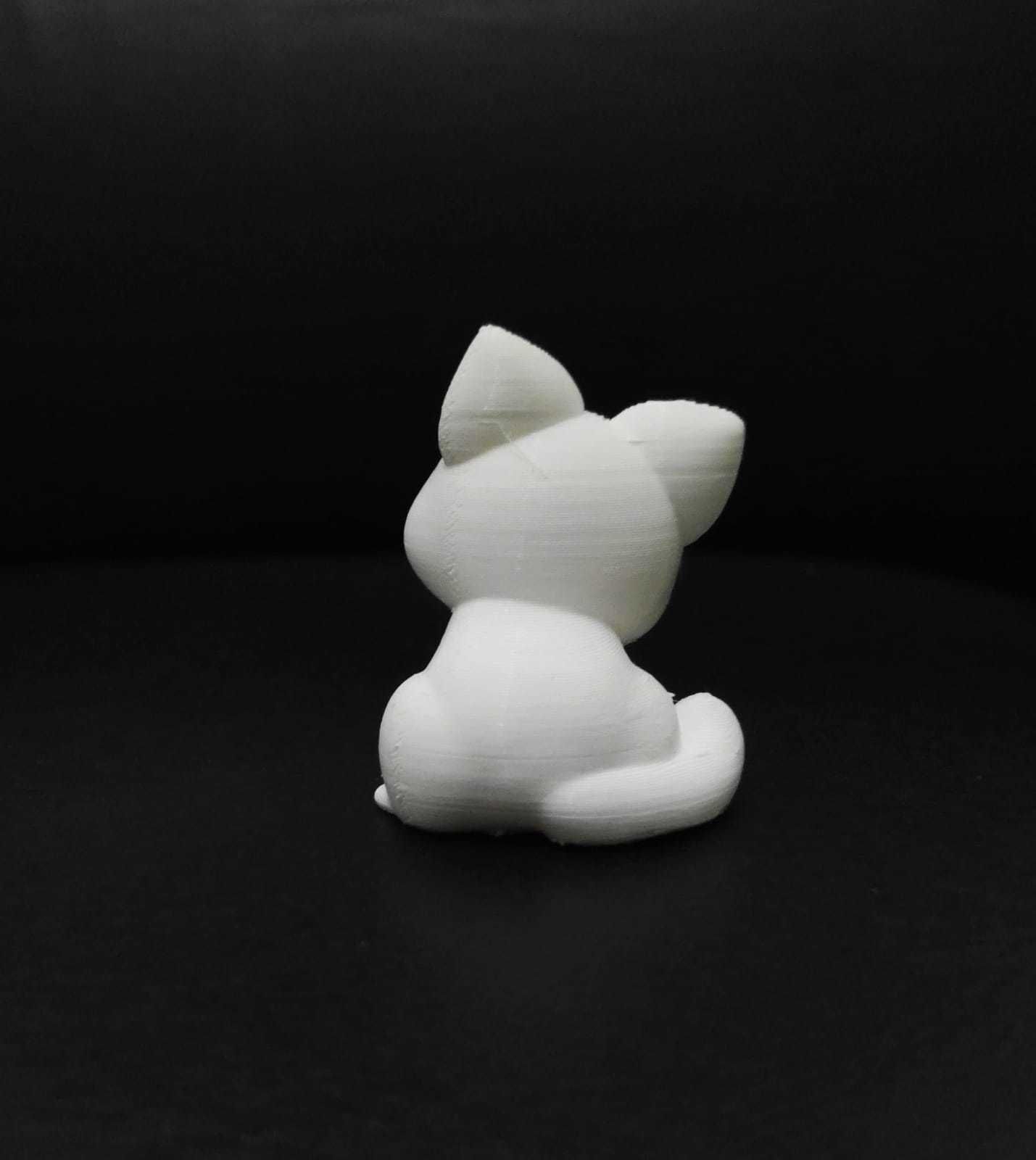 Cute Sitting Cat 3D print model_7