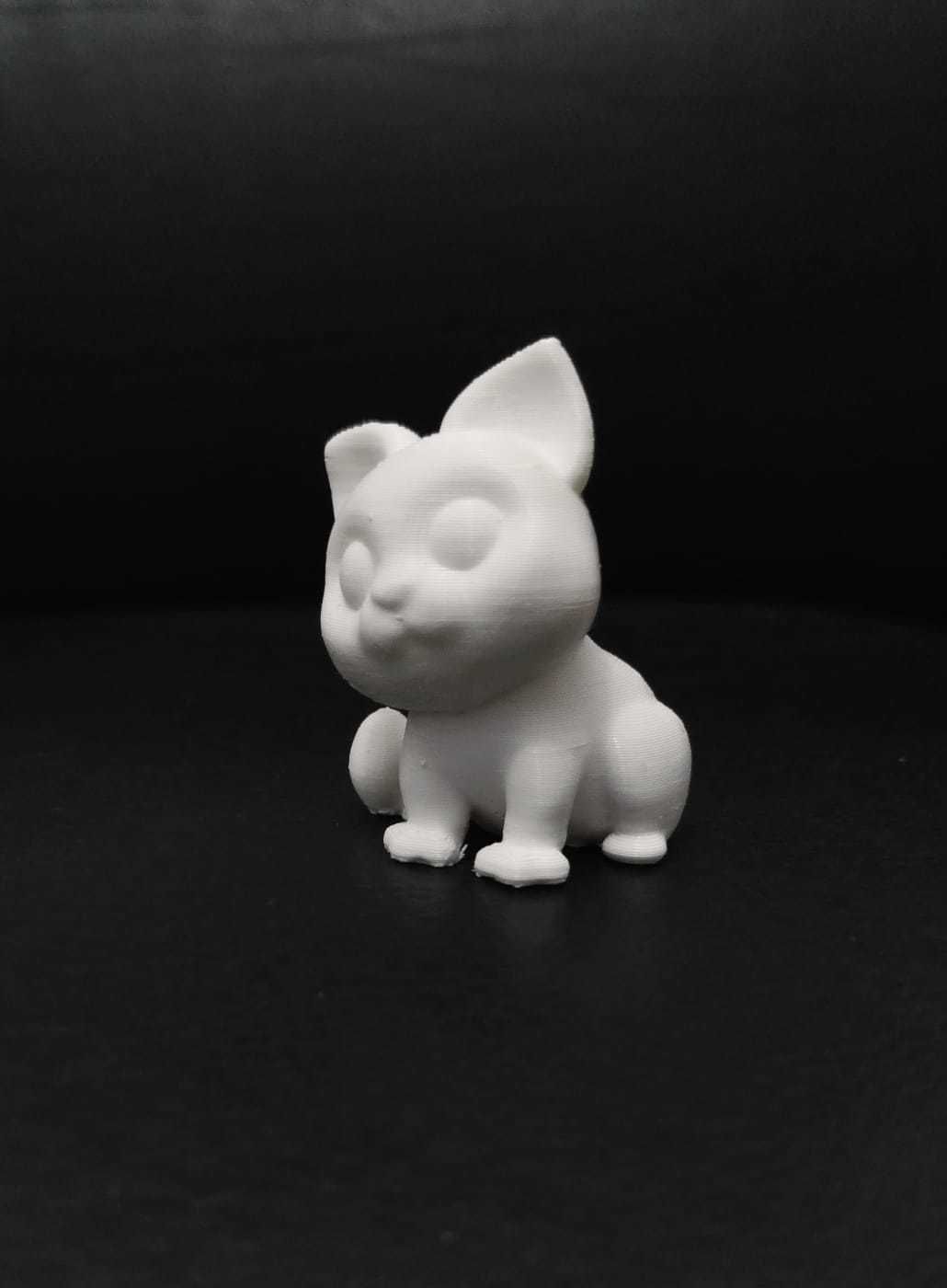 Cute Sitting Cat 3D print model_9
