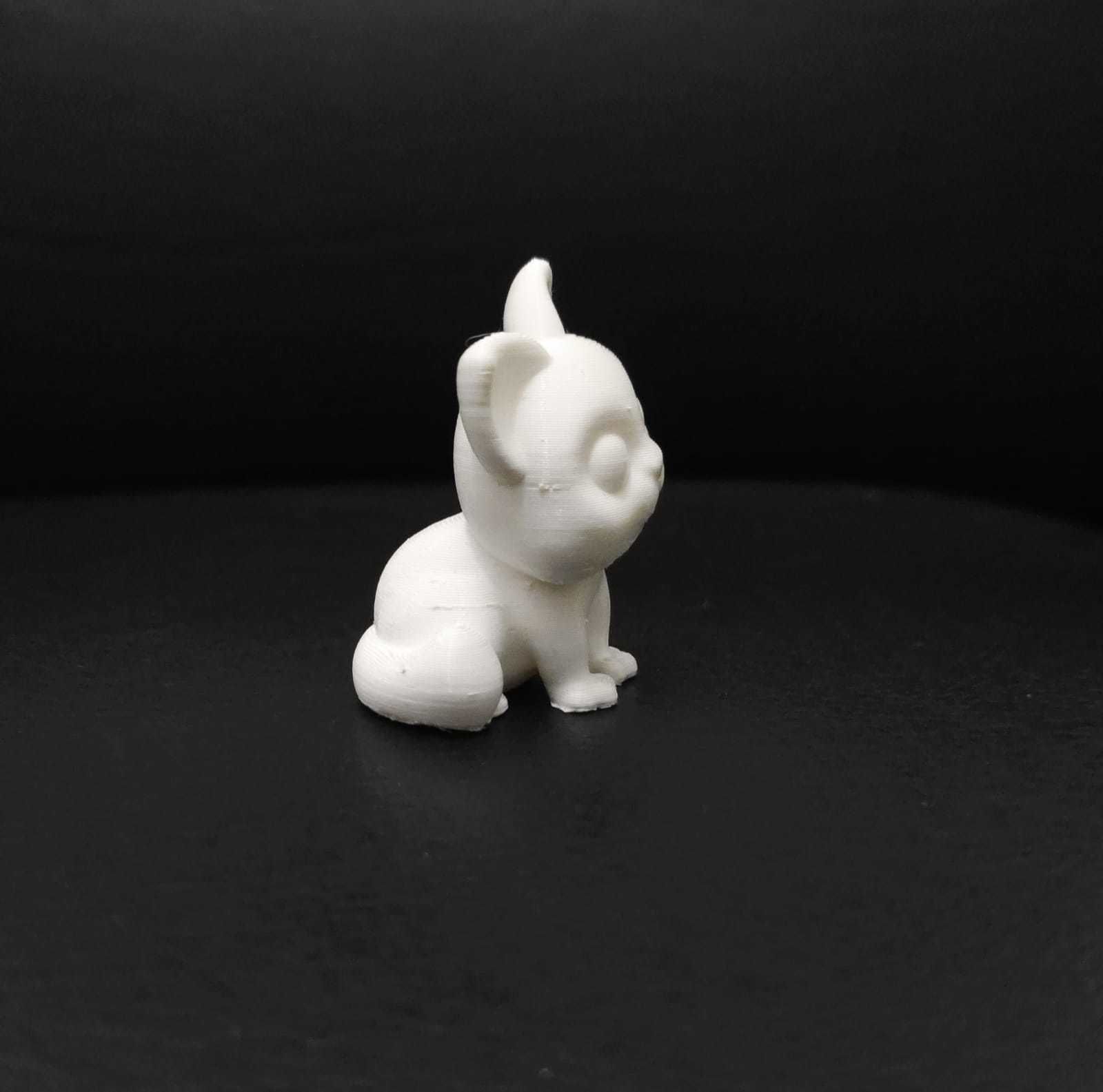 Cute Sitting Cat 3D print model_6