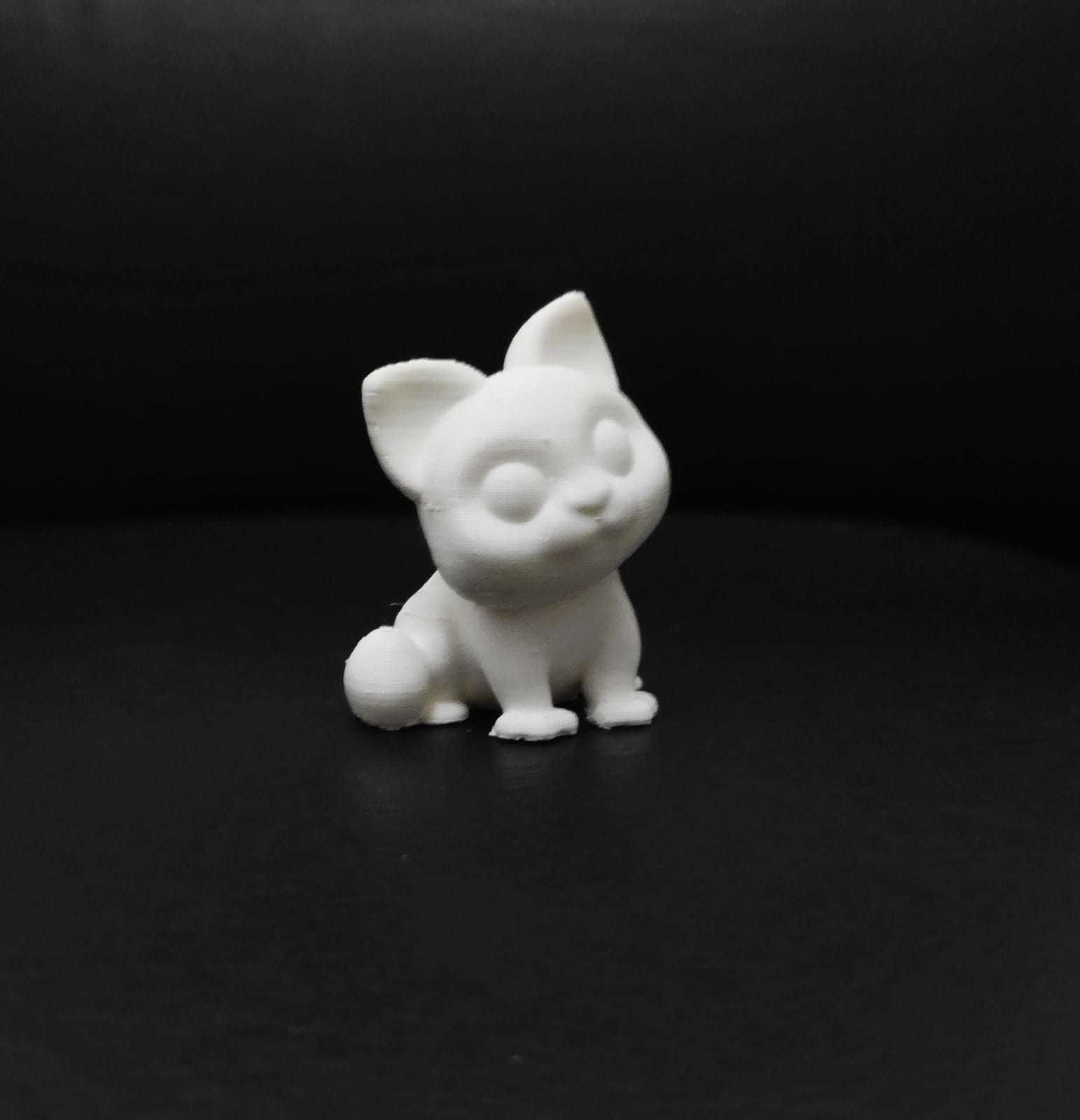 Cute Sitting Cat 3D print model_5