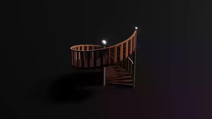 Stairs spiral staircase