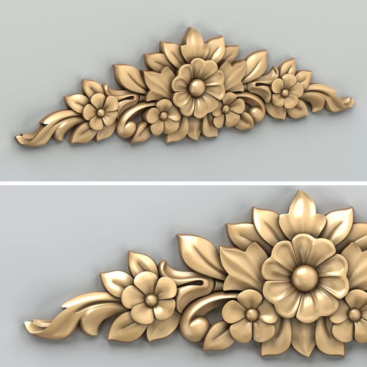 Horizontal decor 040 3D model_0