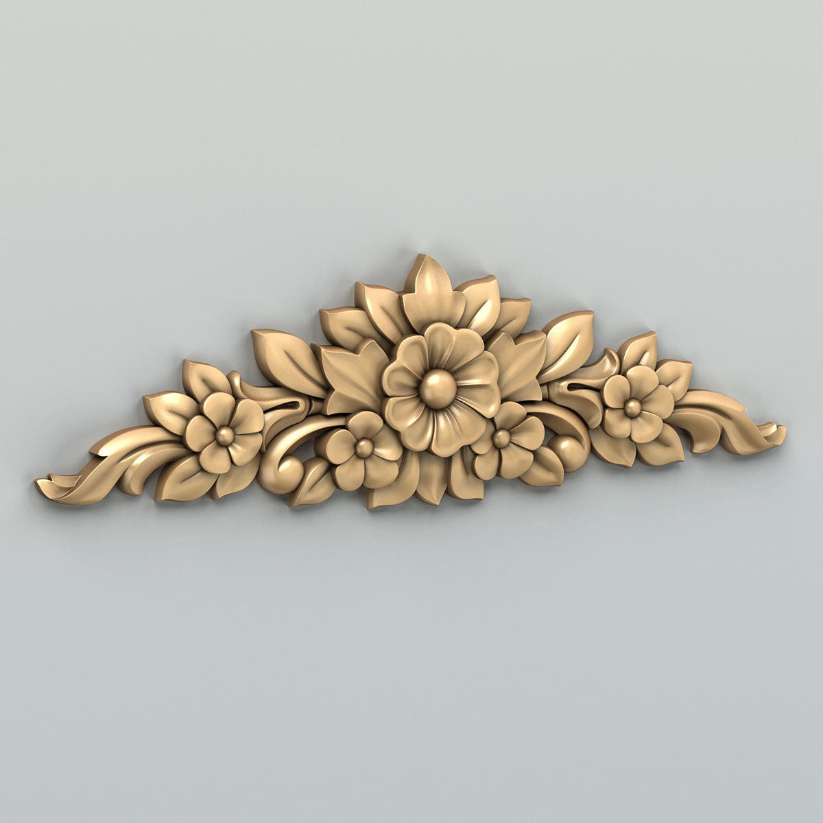 Horizontal decor 040 3D model_1
