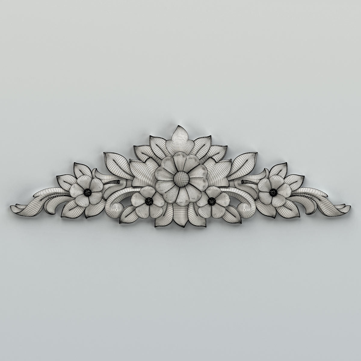 Horizontal decor 040 3D model_7