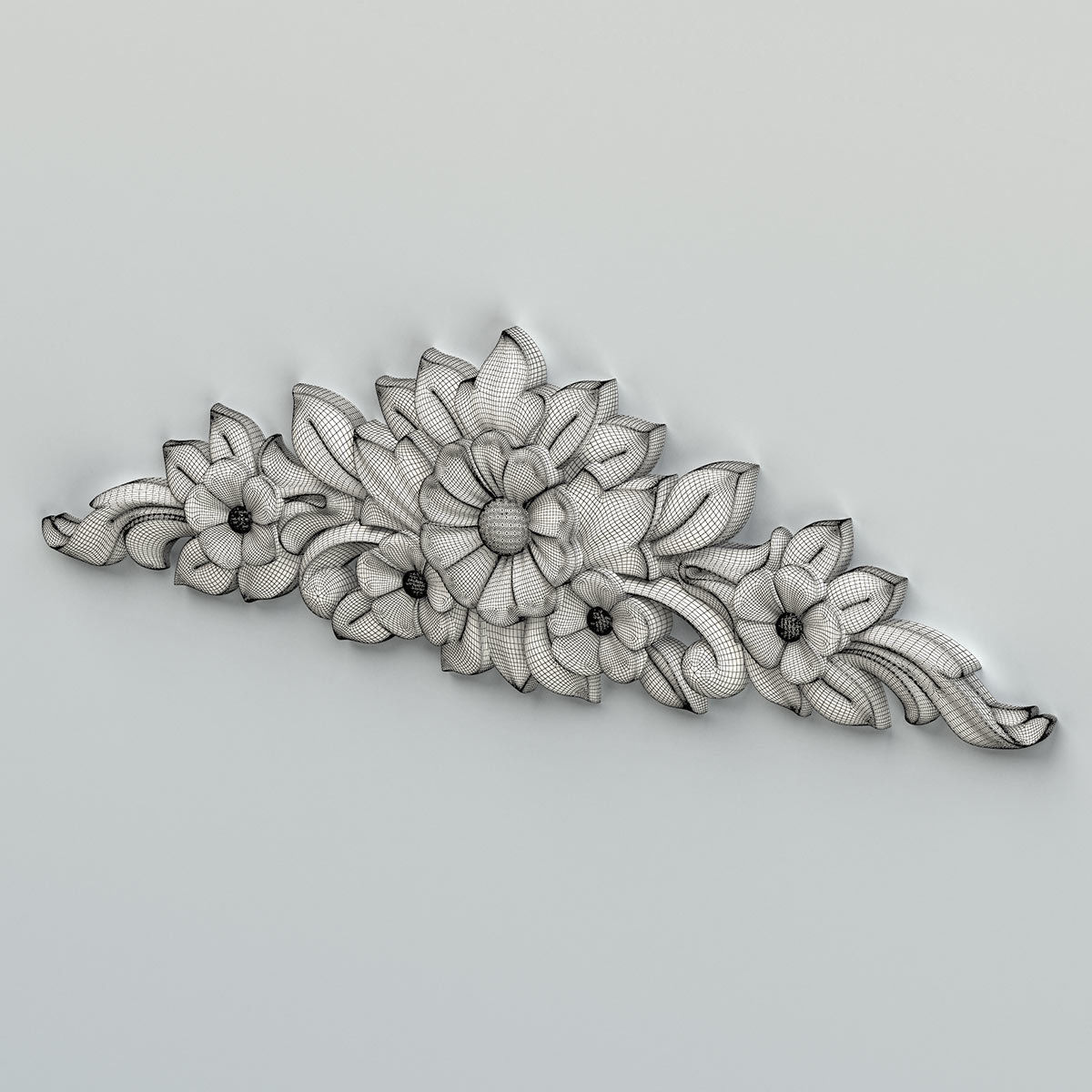 Horizontal decor 040 3D model_9