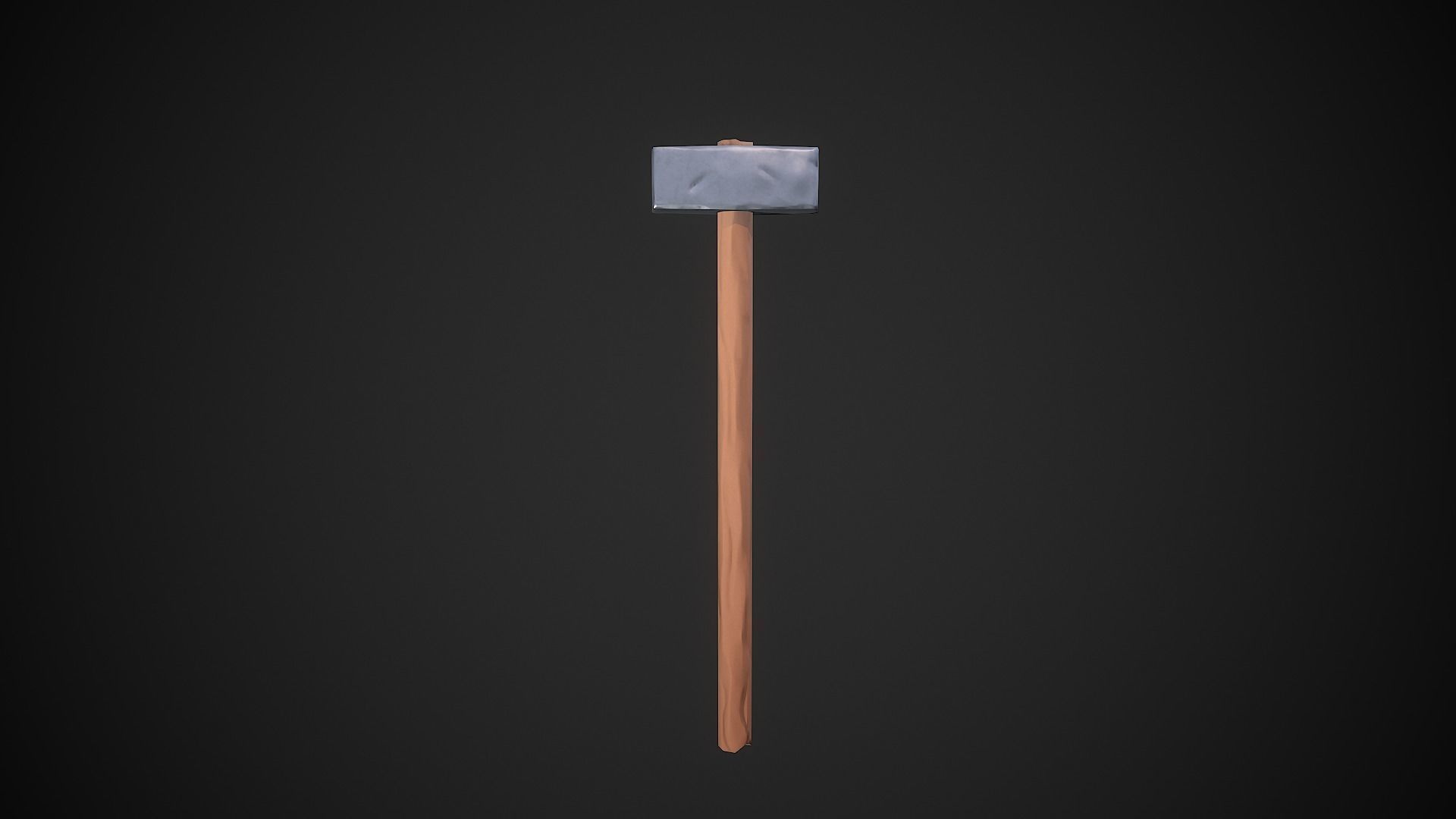 Stylized tools Low-poly 3D model_11