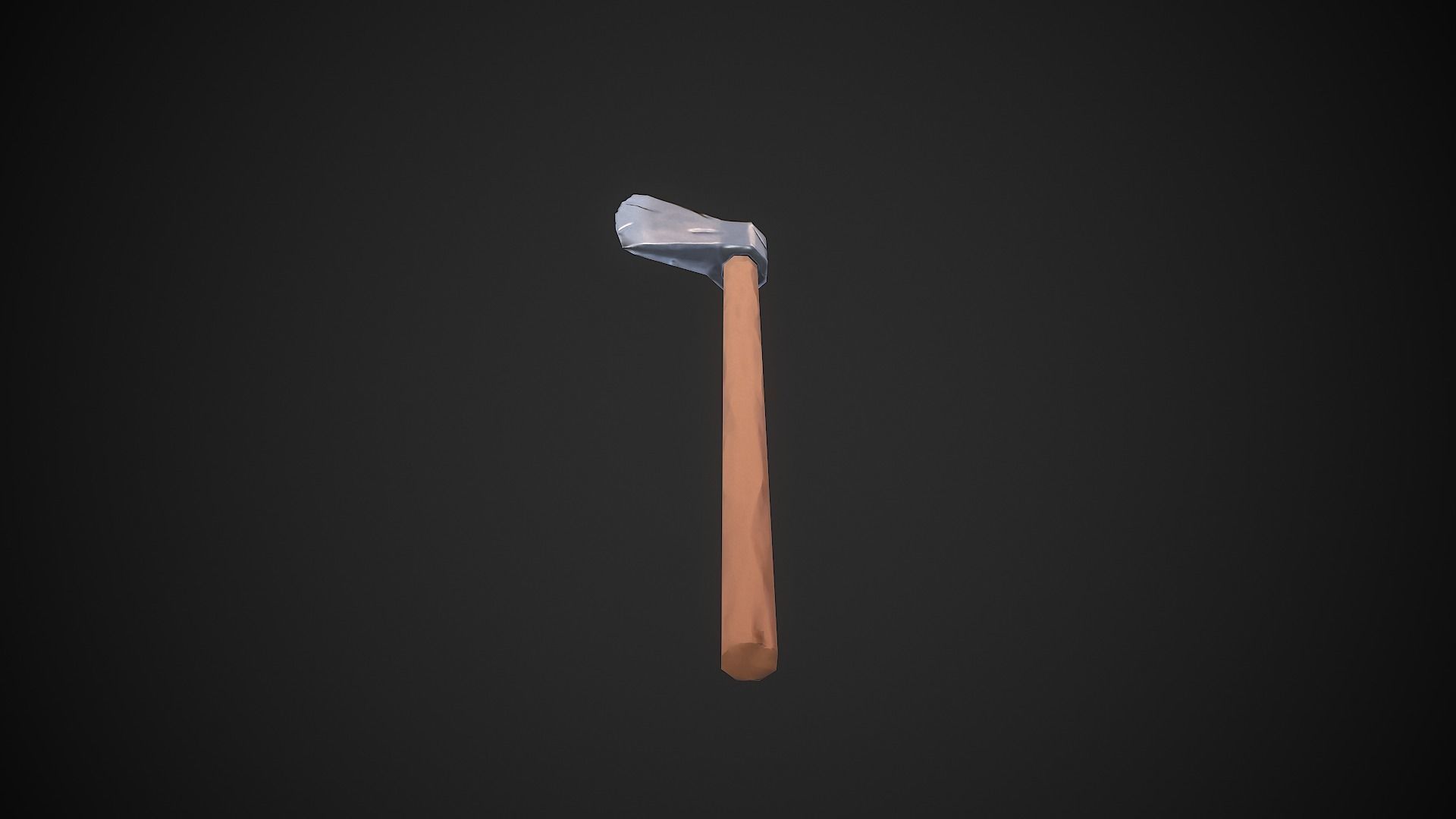 Stylized tools Low-poly 3D model_8