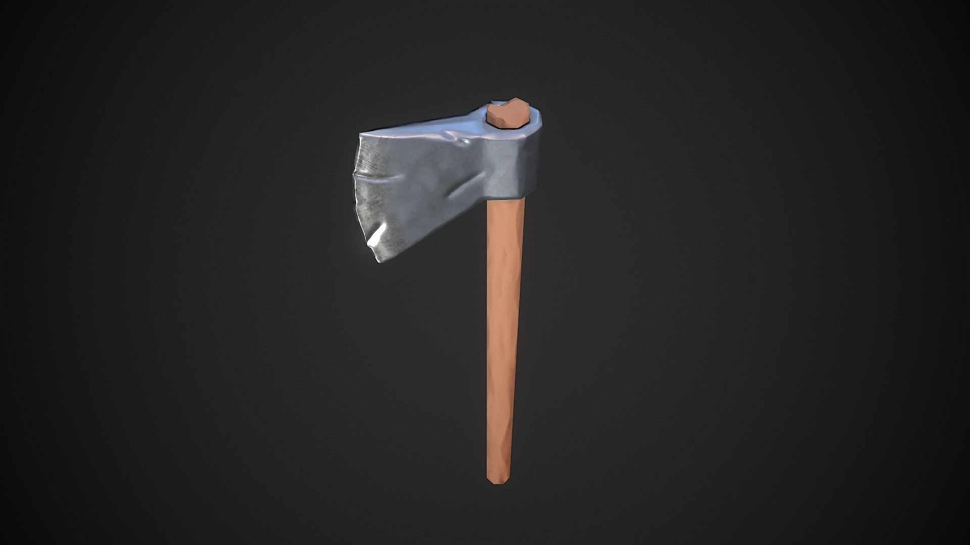 Stylized tools Low-poly 3D model_6