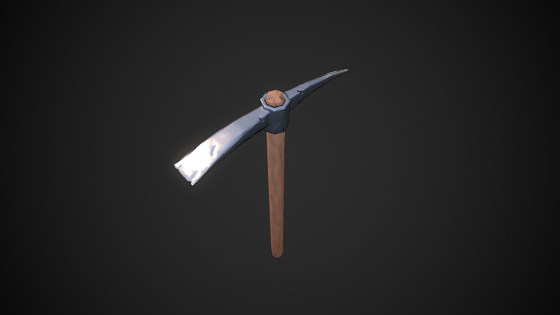 Stylized tools Low-poly 3D model_22