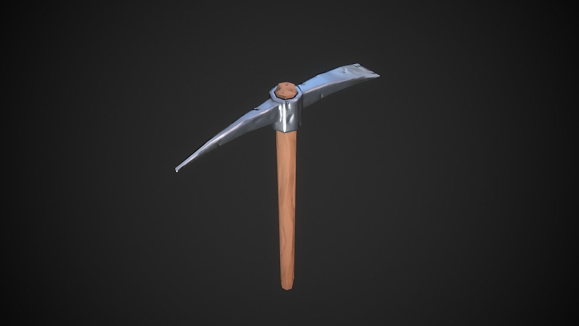 Stylized tools Low-poly 3D model_21