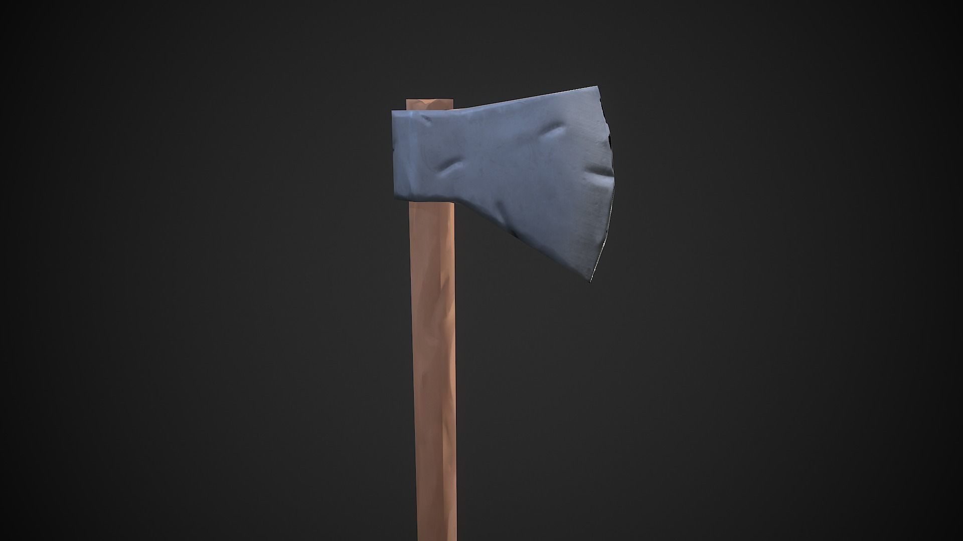 Stylized tools Low-poly 3D model_7