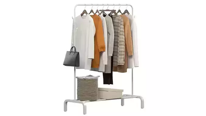 Clothes on Rack