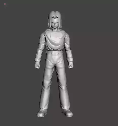 Android 17 Dragon Ball Super 3D Model