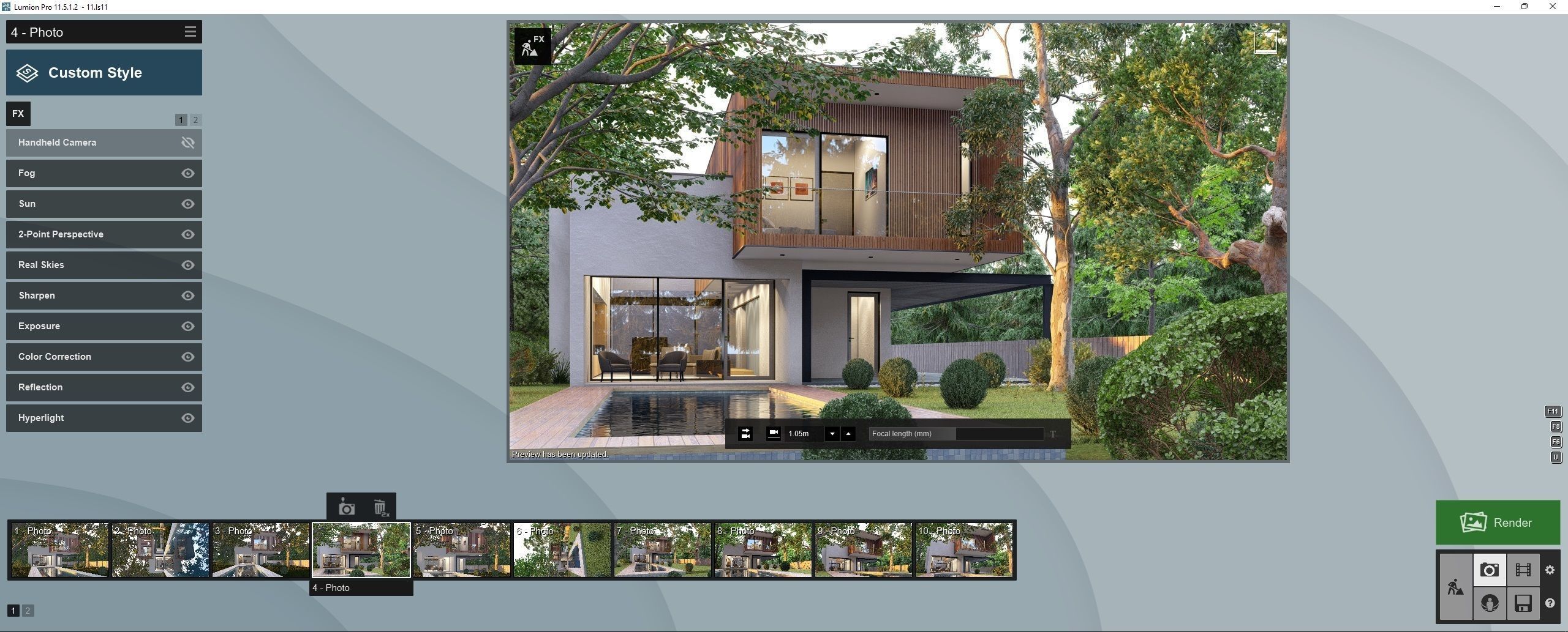 SCENE LUMION 11 5 AND ABOVE POOL BY YOGA4ARCH 3D model 3D model_11