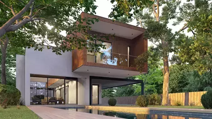 SCENE LUMION 11 5 AND ABOVE POOL BY YOGA4ARCH 3D model