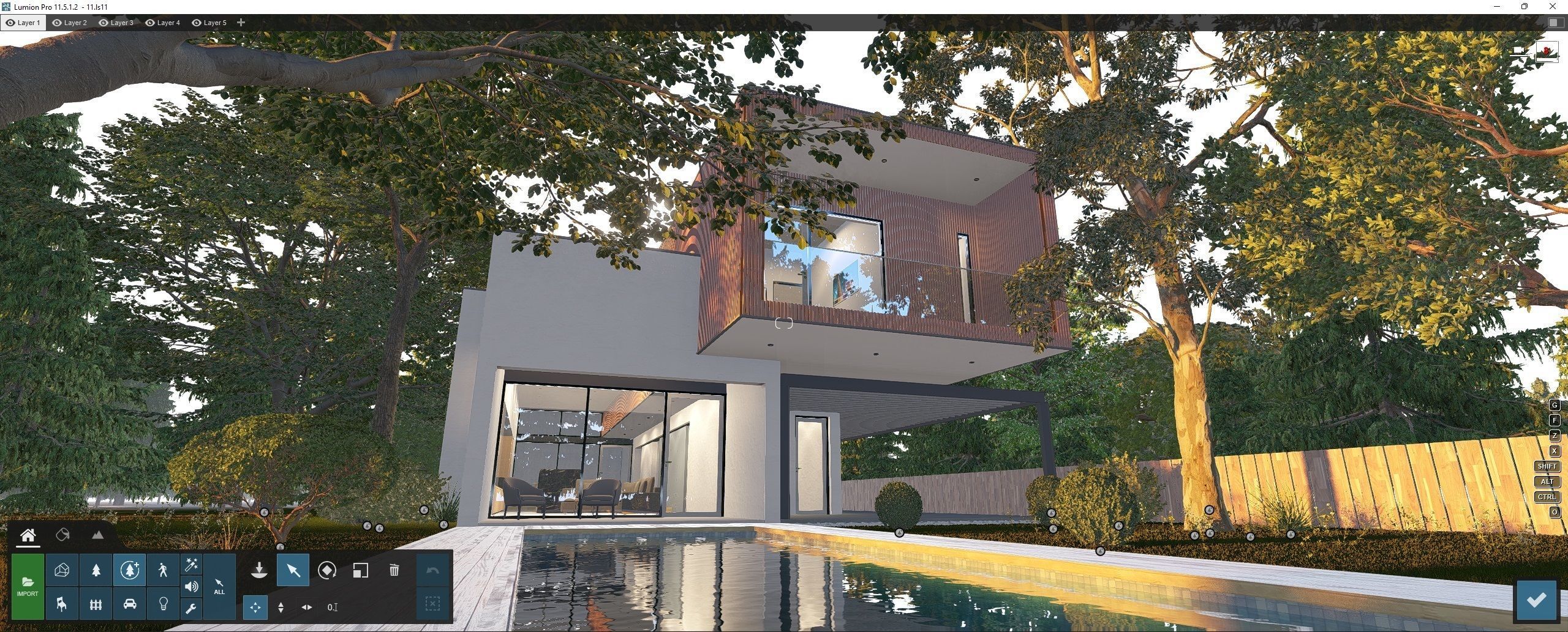 SCENE LUMION 11 5 AND ABOVE POOL BY YOGA4ARCH 3D model 3D model_24