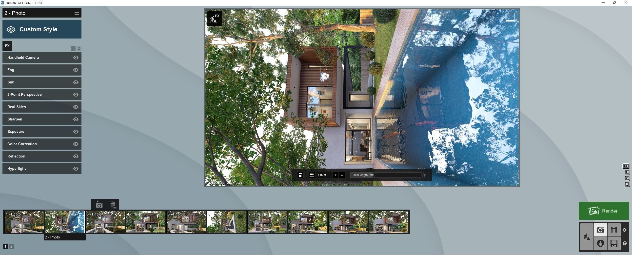 SCENE LUMION 11 5 AND ABOVE POOL BY YOGA4ARCH 3D model 3D model_10