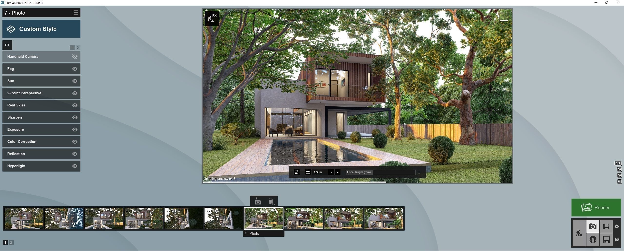 SCENE LUMION 11 5 AND ABOVE POOL BY YOGA4ARCH 3D model 3D model_15